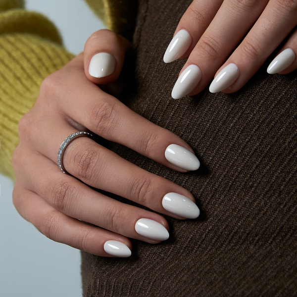 Gel-Press-On-Nägel, 16 Größen, 32-teiliges Set W082