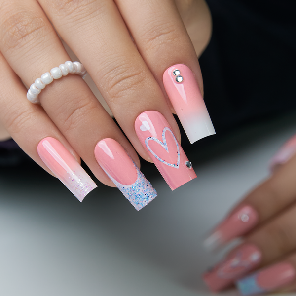 15 Sizes-30 Pcs Acrylic Press On Nails X004VU88S7