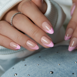 Blush Dot French – S Almond