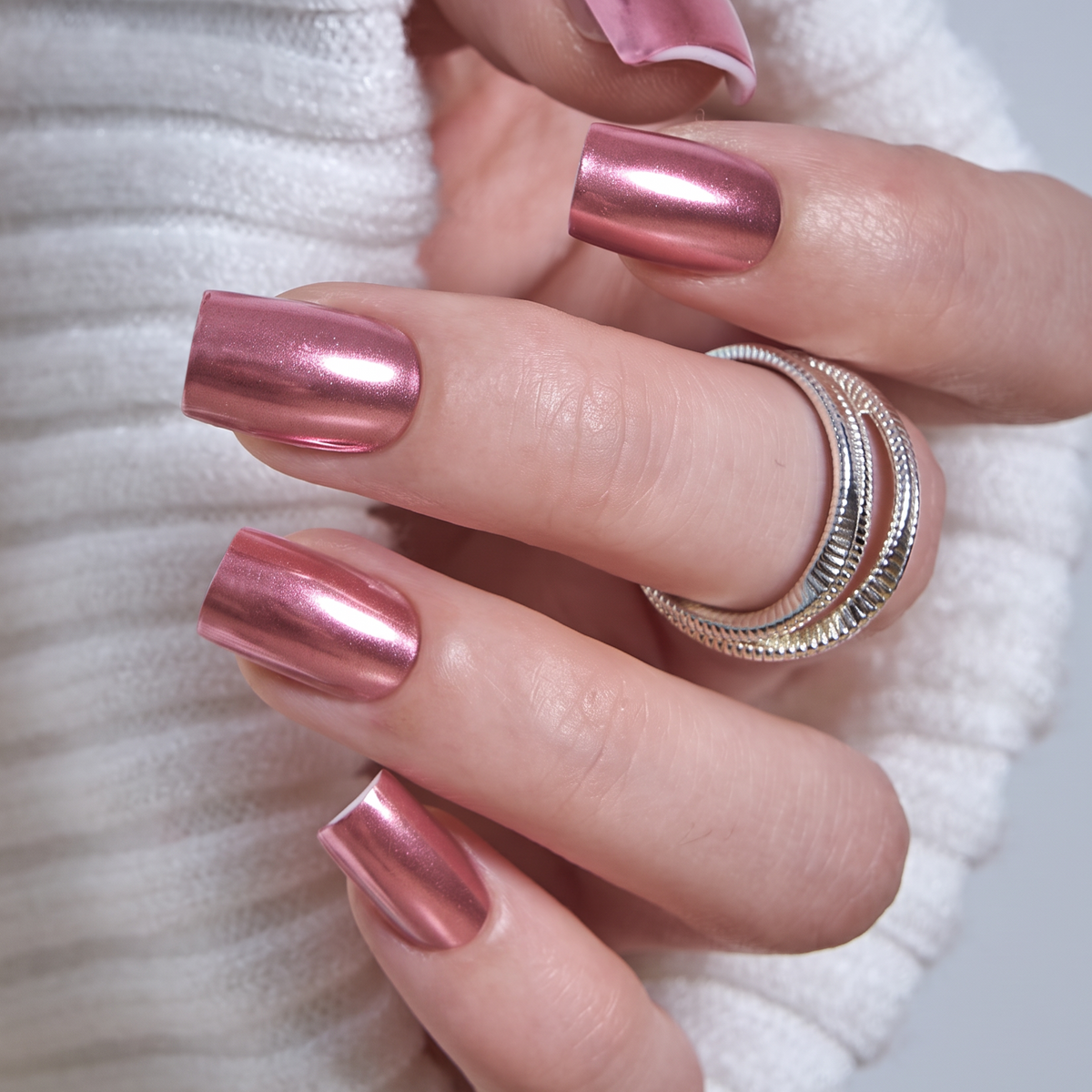 Rose Chrome – M Squoval