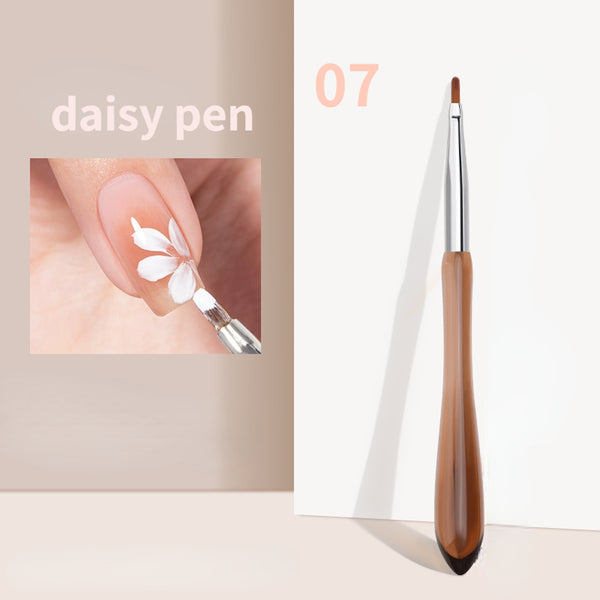 Gebeizter Stift Halo Dye Painting Gradient Rundkopf Spezieller Phototherapie-Stift