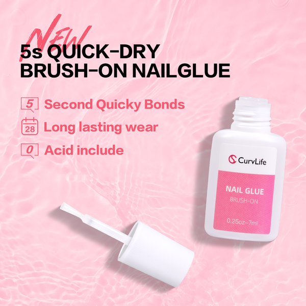 Brush-On Nail Glue
