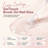 Gel Touch Brush-On Nail Glue
