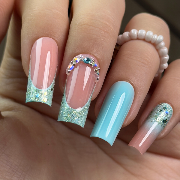 weekly deals 15 Sizes-30 Pcs Acrylic Press On Nails JP2811