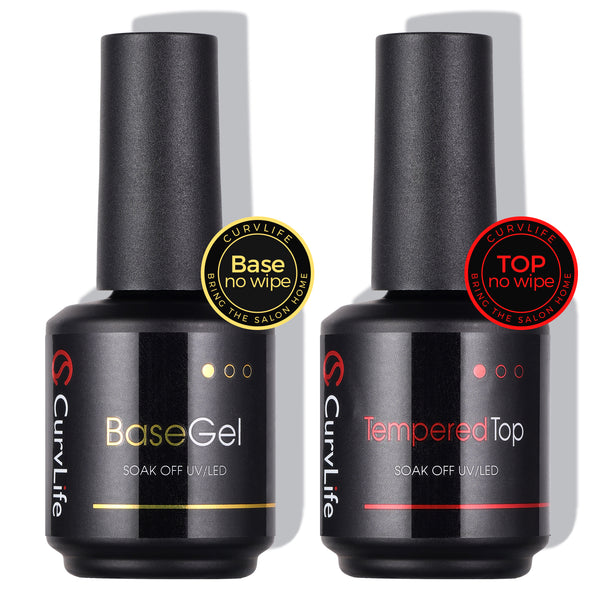 15 ml No Wipe Gel-Überlack und Basislack