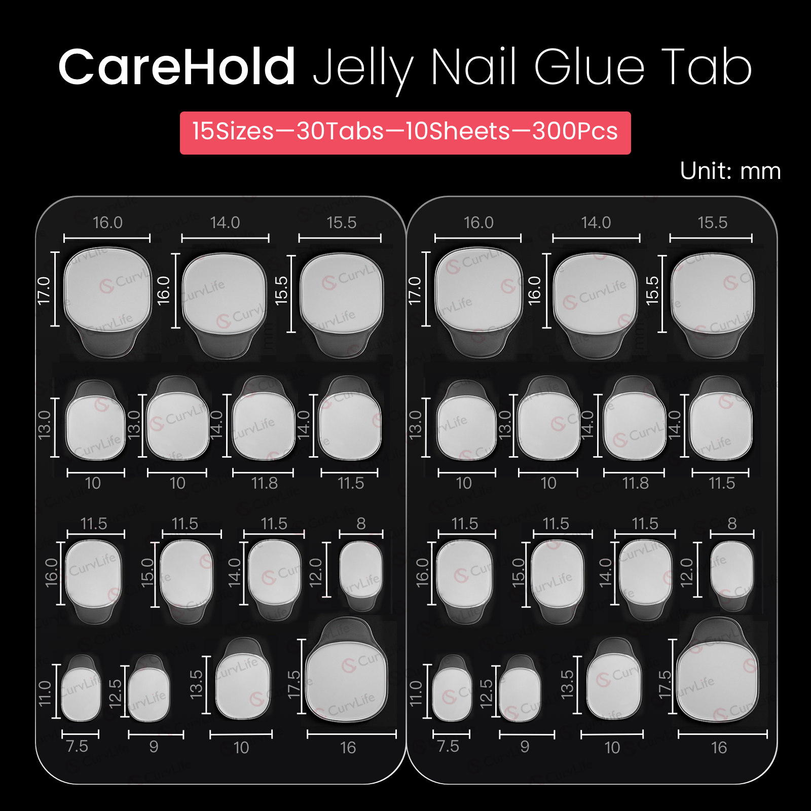 CareHold Nails Tabs