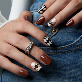 Blush Leopard – S Squoval