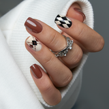 Blush Leopard – S Squoval