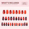 Gel Press On Nails 16 Sizes-32 Pcs Kit X004SHH9KB