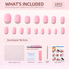 Gel Press On Nails 16 Sizes-32 Pcs Kit A321 SH-4
