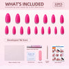 Gel Press On Nails 16 Sizes-32 Pcs Kit G066 LH-8