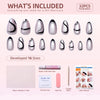Gel Press On Nails 16 Sizes-32 Pcs Kit XNMY188