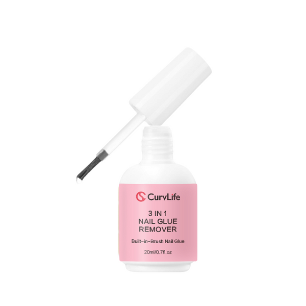 Nagelkleber-Stift entfernen und Kleber auf den Nägeln entfernen