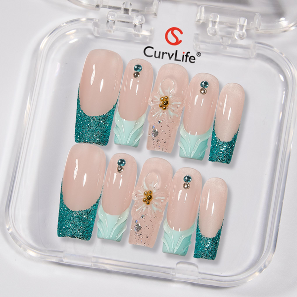 Handmade·Aqua Bloom