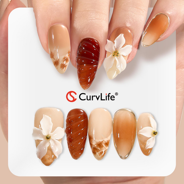 24 Stück/Set Aufdrücknägel C600