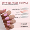 Gel Press On Nails 16 Sizes-32 Pcs Kit A283