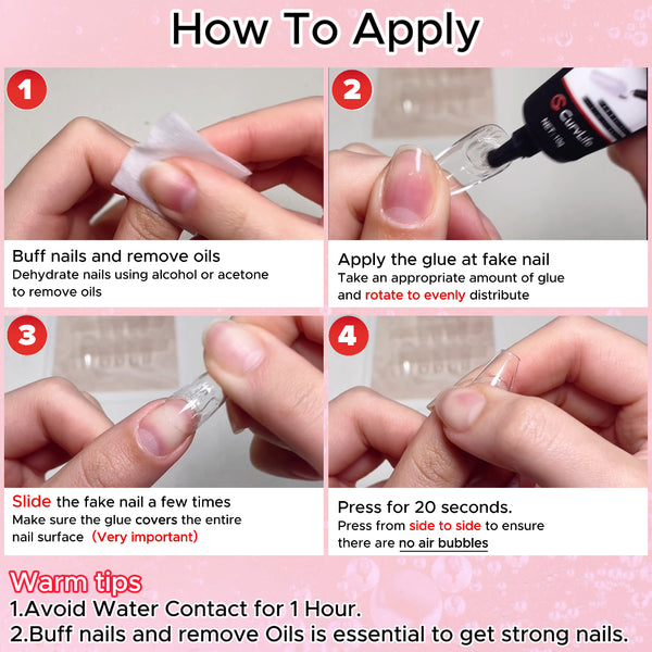 Semi solid glue New Upgrade Super Strong Quick drying with remover kit