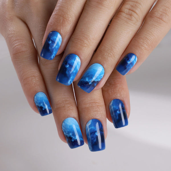 Gel Press On Nails 16 Sizes-32 Pcs Kit X004O2YY03