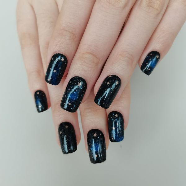 Gel-Press-On-Nägel, 16 Größen, 32-teiliges Set, X004H95YN9