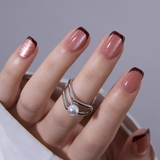 Caramel Dusk - S Squoval