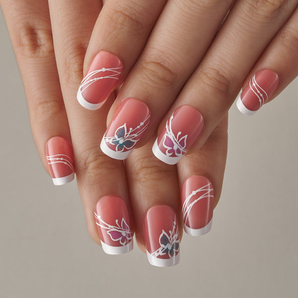 15 Größen - 30 Stück Acryl-Press-On-Nägel X0045FDAI1