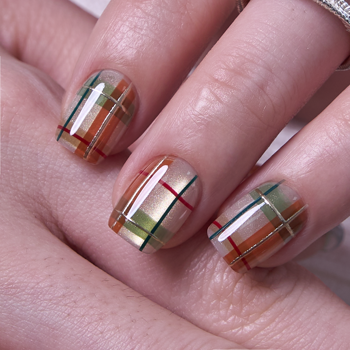 Holiday Tartan - S Squoval