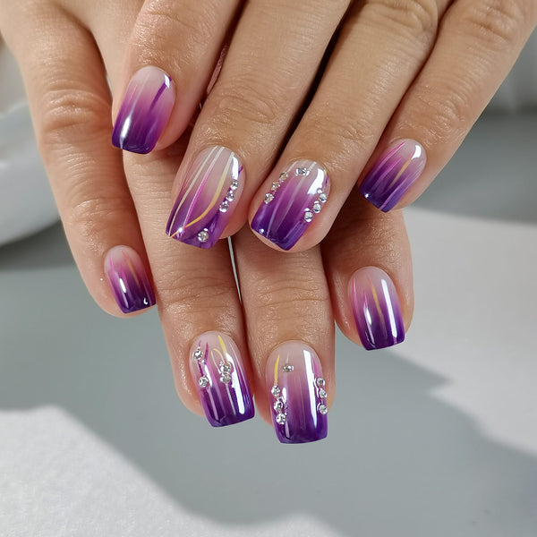 Gel Press On Nails 16 Sizes-32 Pcs Kit X004PT0VI9