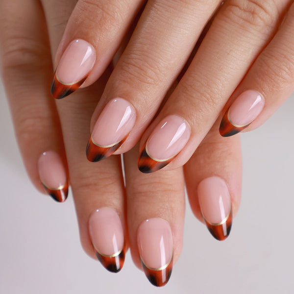 Gel Press On Nails 15 Sizes-30 Pcs XNFS244