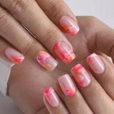 Sunset Blush – S Squoval