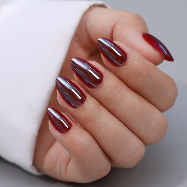 Warm Metallic Red