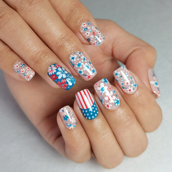 Sale Gel Press On Nails 16 Sizes-32 Pcs Kit X004MHE0AT