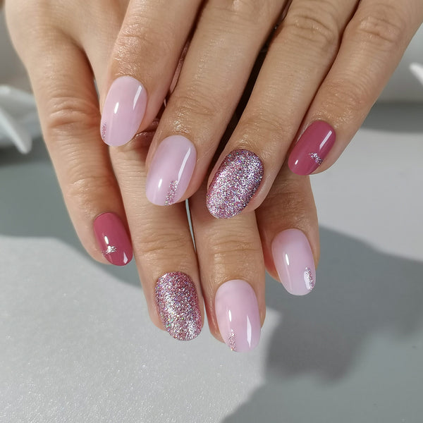 Gel Press On Nails 16 Sizes-32 Pcs Kit X004Q1LDZV