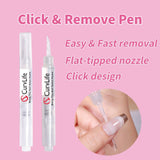 CurvLife Click & Remove Pen for Multi-functional 5ml Press on Nail Glue