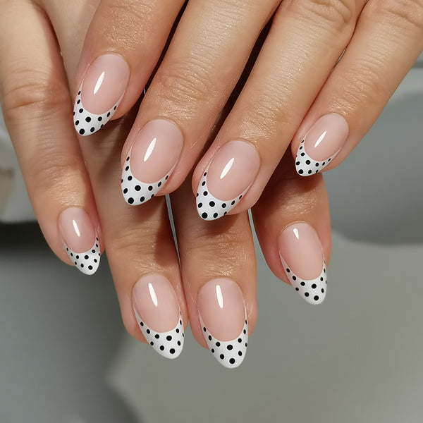 15 Größen - 30 Stück Acryl-Press-On-Nägel A449-1