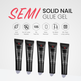 2g5pcs Semi-Solid Nail Glue Kit