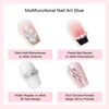 4 in 1 Nail Art Kleber Strasssteine 3D Designs und Dekorationen