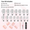 15 Sizes-30 Pcs Acrylic Press on nails X0046ZVDHF GG