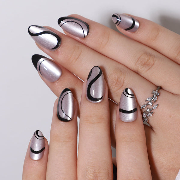 Gel Press On Nails 16 Sizes-32 Pcs Kit XNMY188