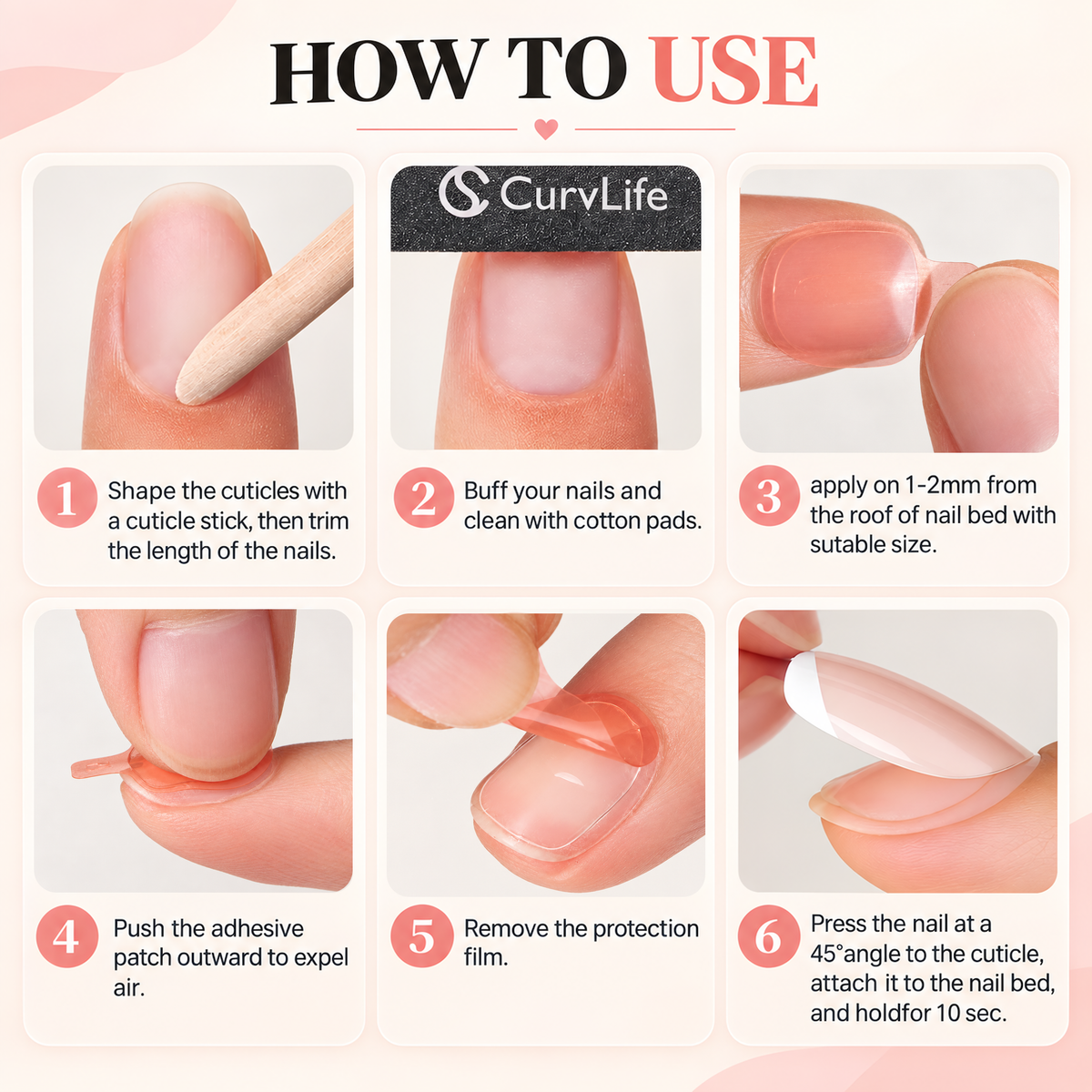 TabQueen Nail Adhesive Tabs