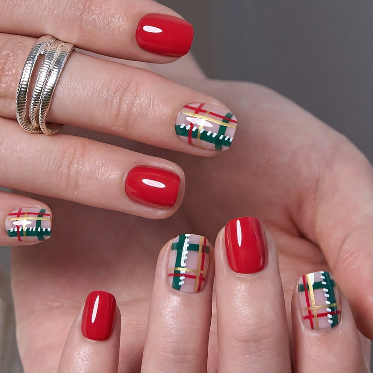 Yuletide Tartan - RS Squoval