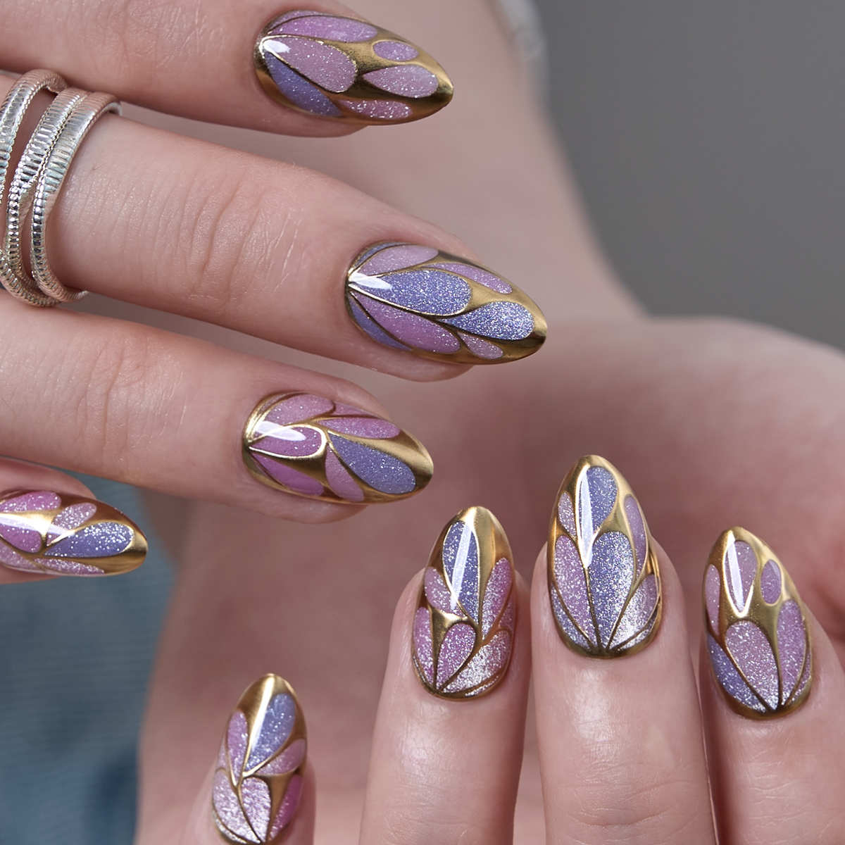 Designer's Pick | Amethyst Petals - S Almond