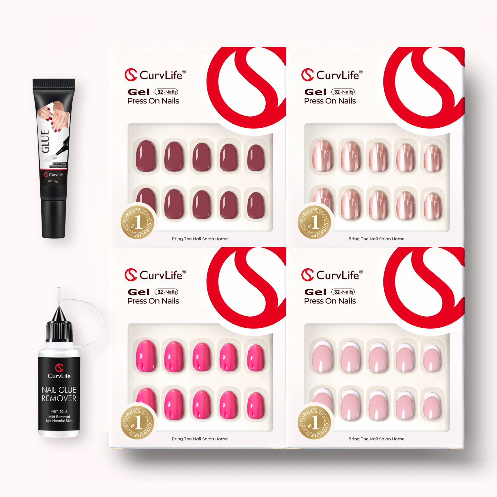 Blush Glow Collection-Short Oval