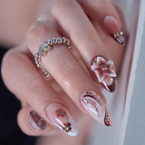 Designer's Pick | Burgundy Blossom - M Almond
