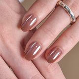 Taupe Glow - S Oval