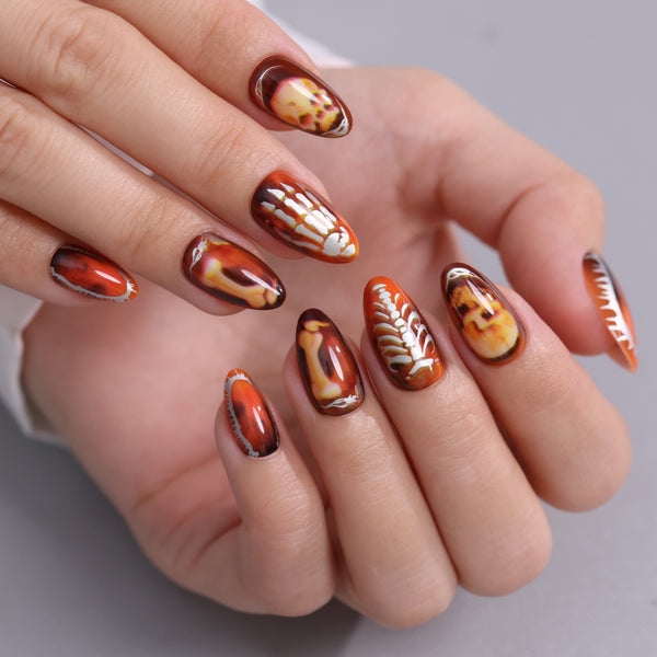 Gel Press On Nails 16 Sizes-32 Pcs Kit X004SWSLD5