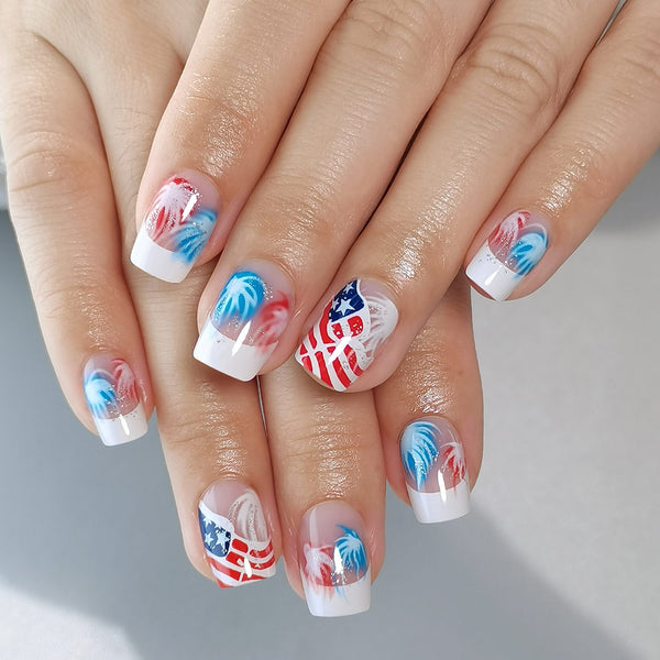 Gel-Press-On-Nägel, 16 Größen, 32-teiliges Set, X004NQ5T2R