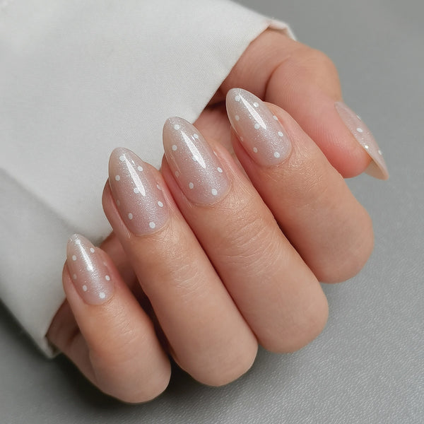 15 Größen - 30 Stück Acryl-Press-On-Nägel A449-1