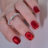 Jelly Glaze - Ruby Halo - RS Squoval
