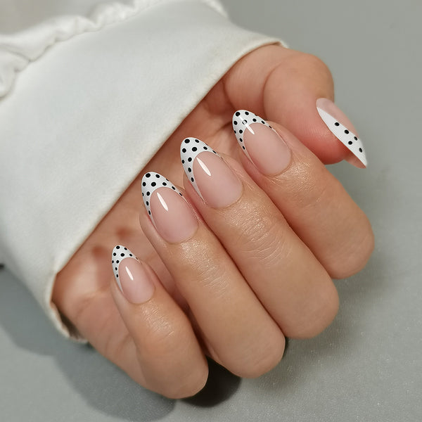 15 Größen - 30 Stück Acryl-Press-On-Nägel A449-1