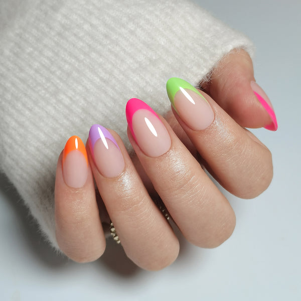 15 Größen - 30 Stück Acryl-Press-On-Nägel XNFS210 MH-3